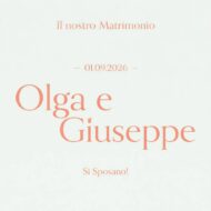 Matrimonio Olga e Giuseppe